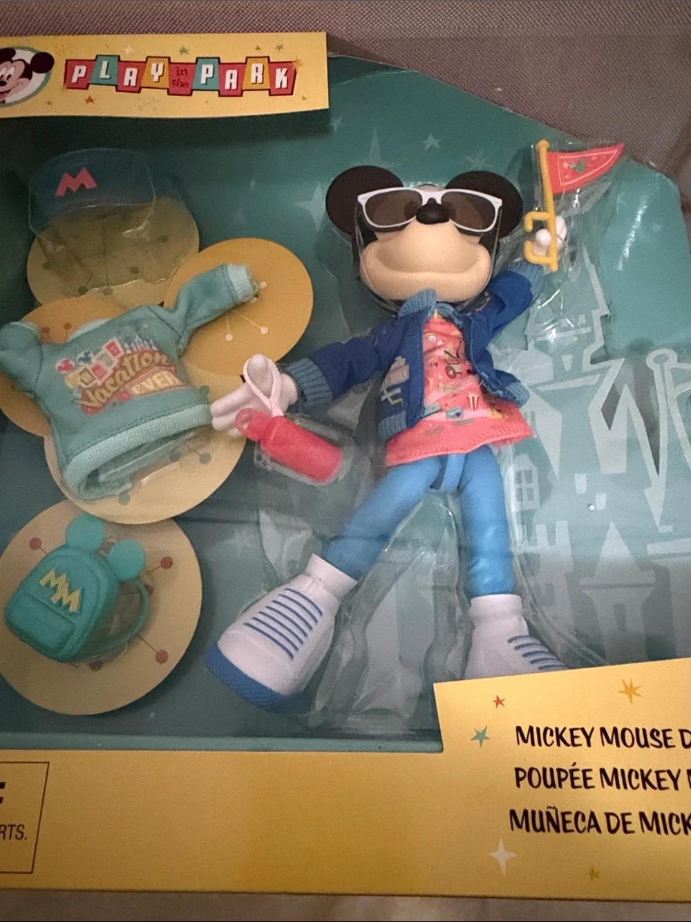 Disney Mickey Mouse Doll &Accessories. Play in the Park Mickey Mouse